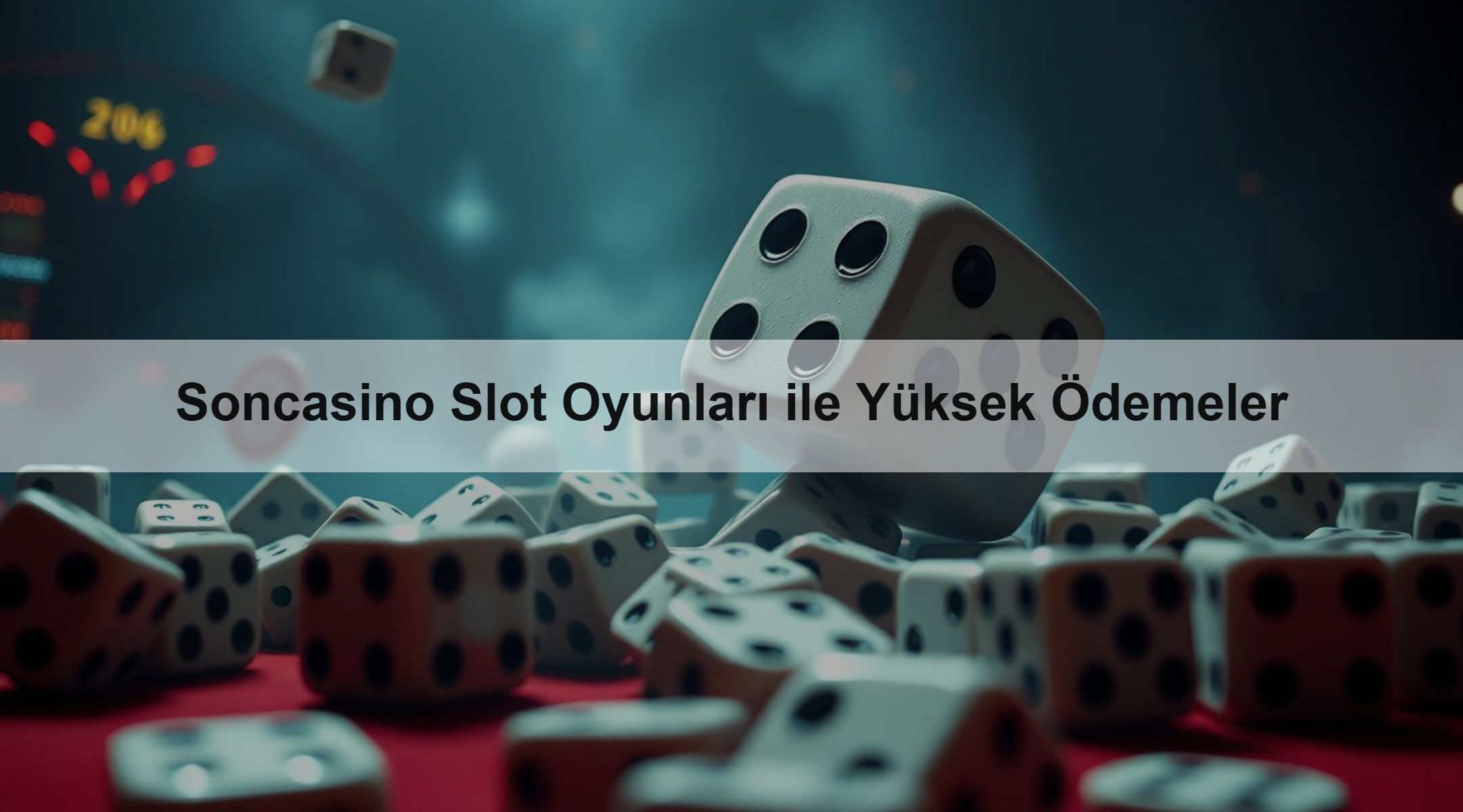 Soncasino Slot Oyunları ile Yüksek Ödemeler