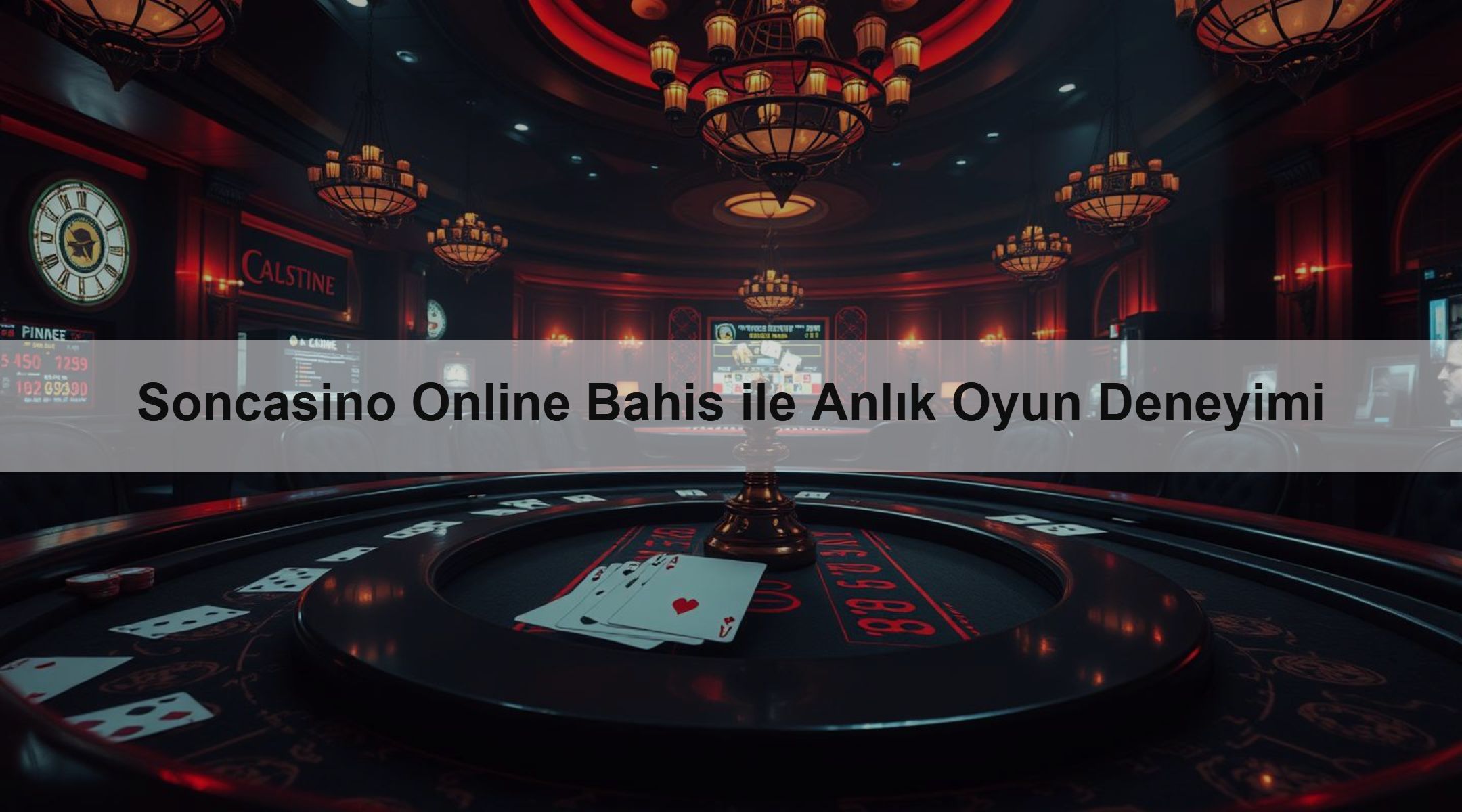 Soncasino Online Bahis ile Anlık Oyun Deneyimi
